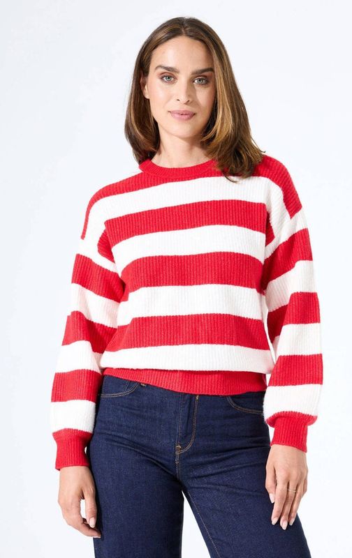 GARCIA - Gebreide Trui - Rood