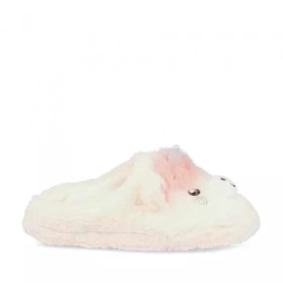 Chaussons licorne BLANC MERRY SCOTT