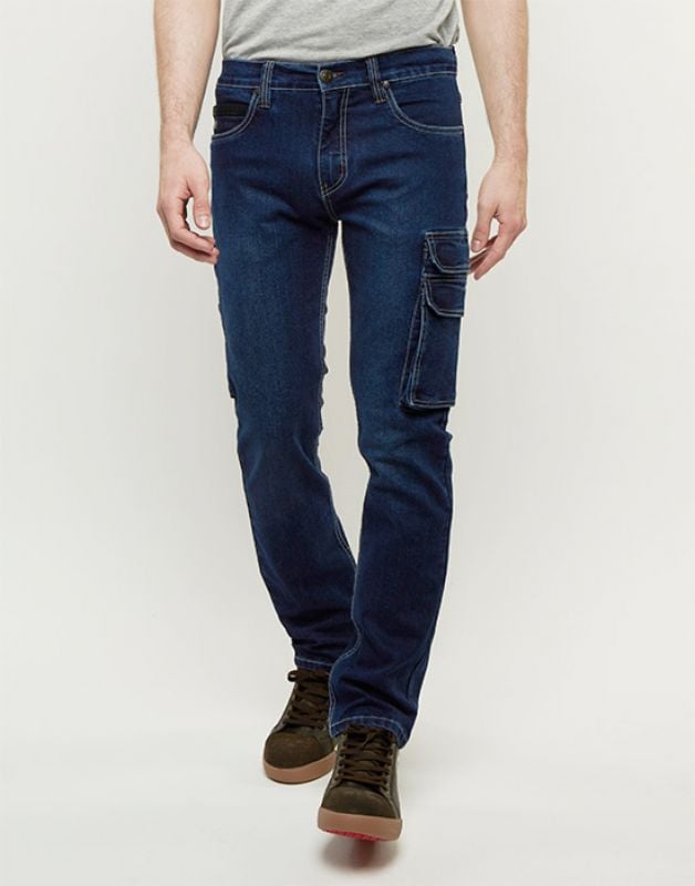 247 Jeans Rhino S20 N608S20002 - Werkspijkerbroek - Denim blauw - 30 - 32