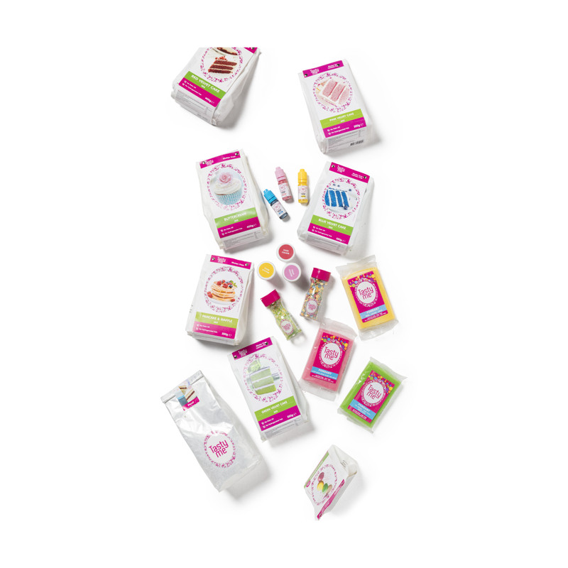 Tasty Me rolfondant - geel - 200 gram