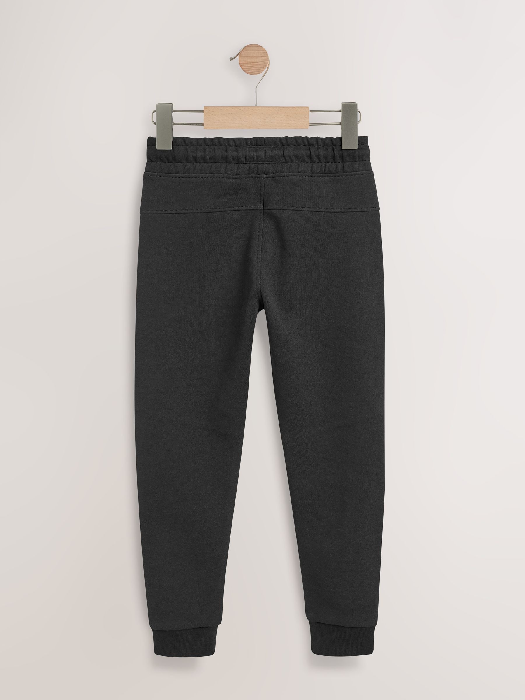 Zwart - Slanke sportjoggingbroek (3-16jaar)