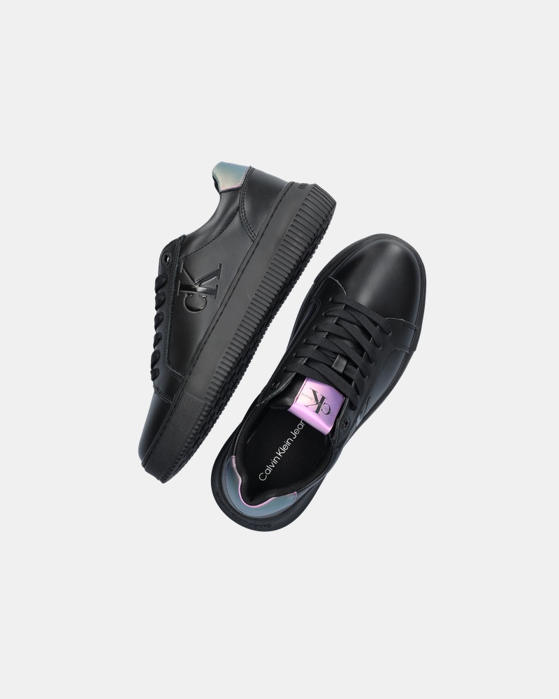 Calvin Klein Chunky Cupsole Lage sneakers  - zwart