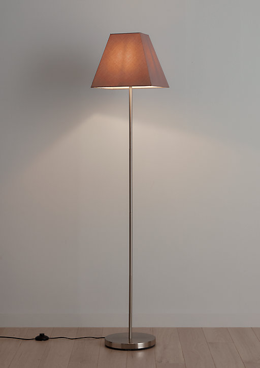Abat-jour Qarnay Ø30cm GoodHome Taupe