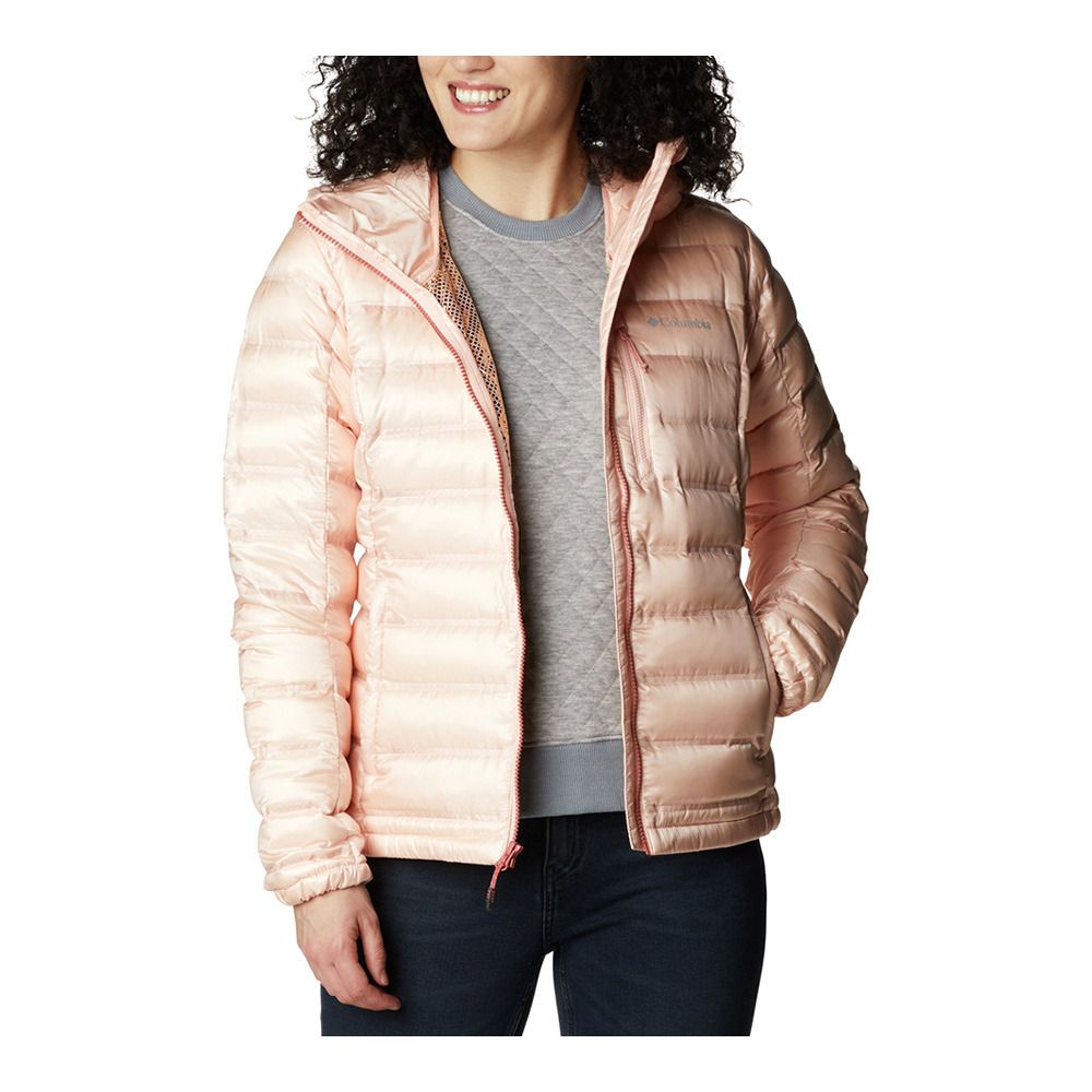 Columbia PEBBLE PEAK DOWN - Doudoune Femme peach/coral