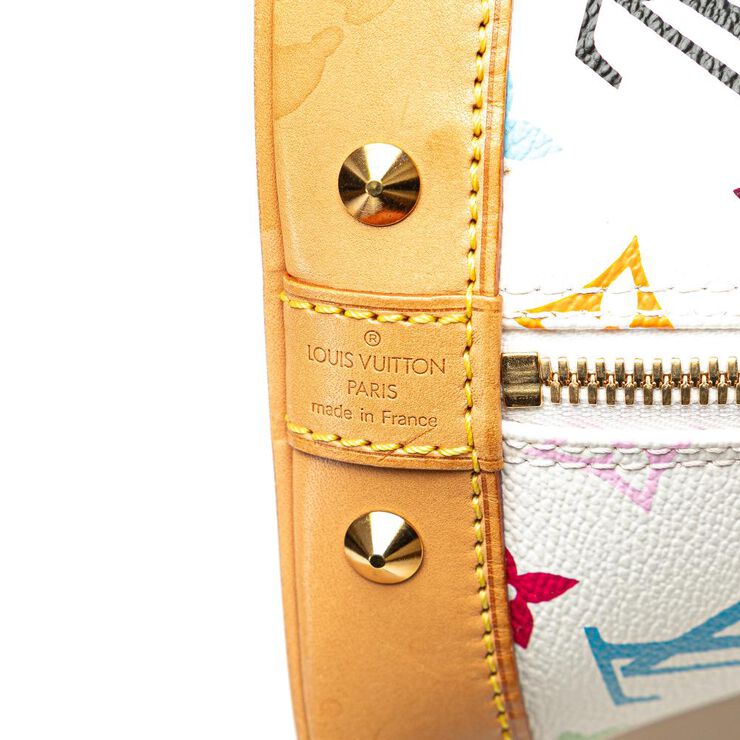 Louis Vuitton Vintage Louis Vuitton Alma White