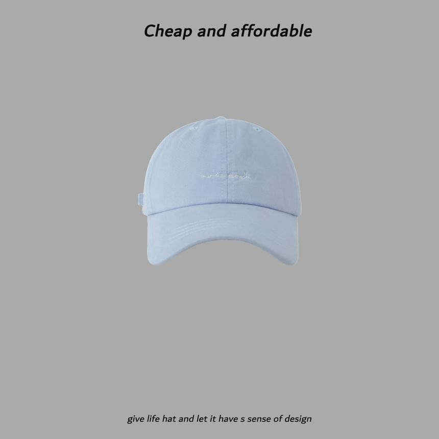 Alpha Kiss - Baseballpet met geborduurde letters