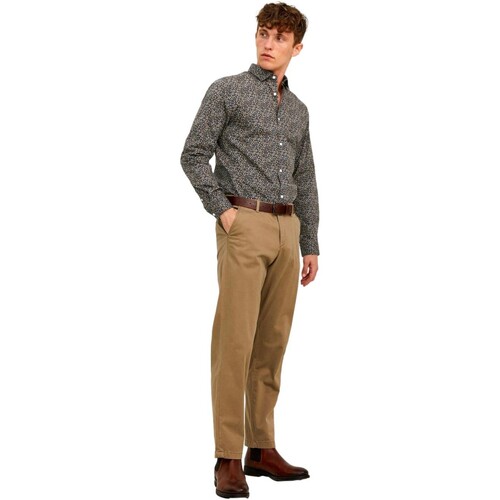 Jack & Jones - CAMISA SLIM FIT HOMBRE JACK & JONES 12237914 Azul