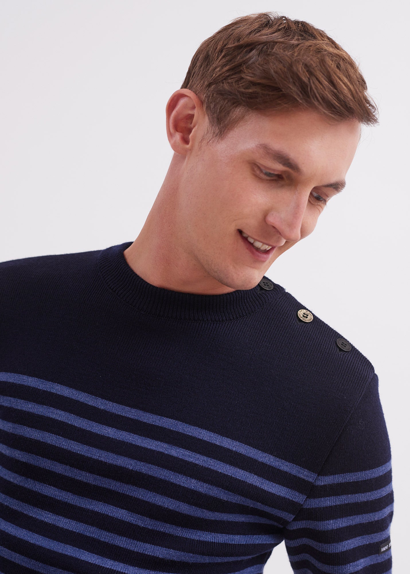 Pull marin rayé Rochefort