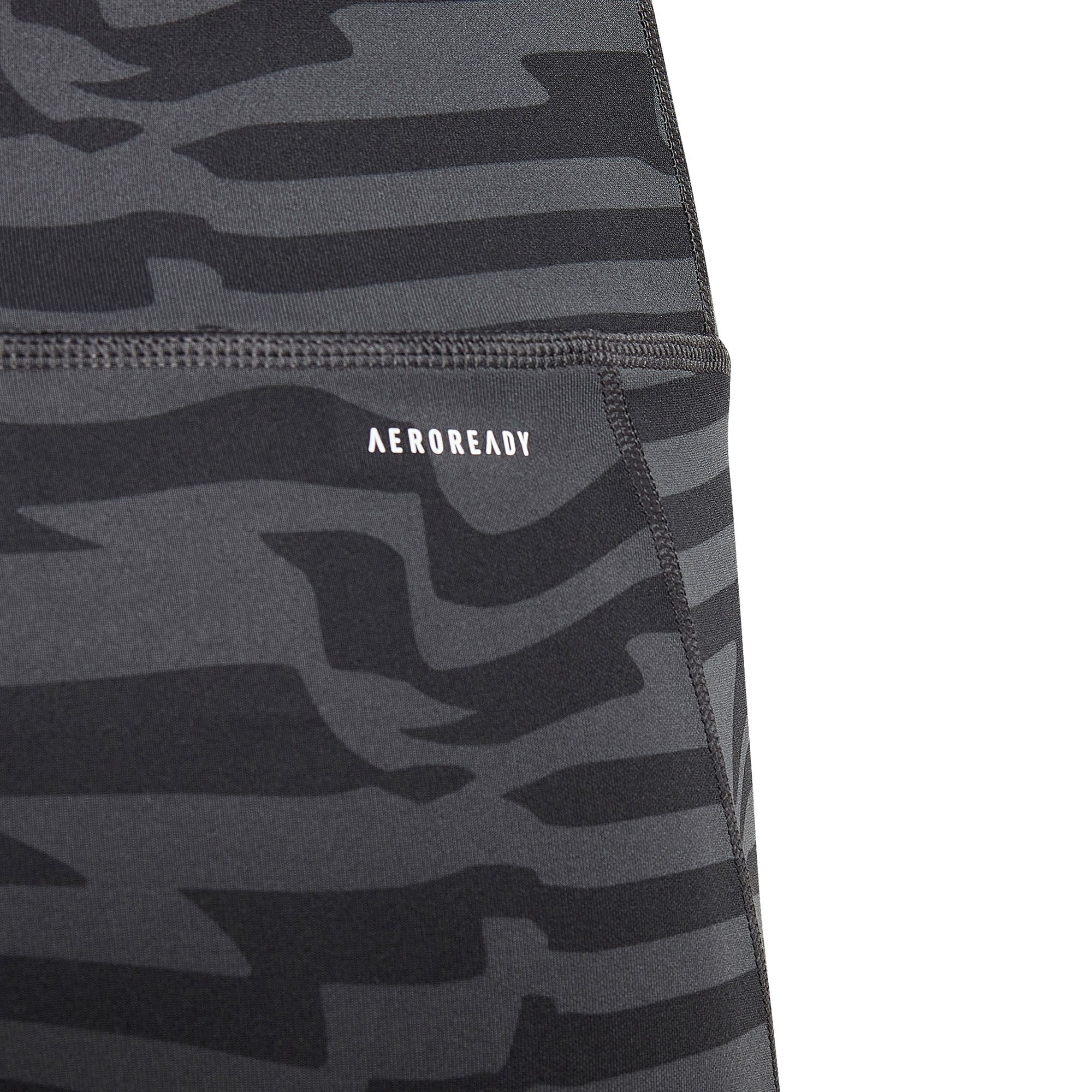 adidas Aeroready Allover Print Optime High-Rise 7/8-Tights Mädchen carbon