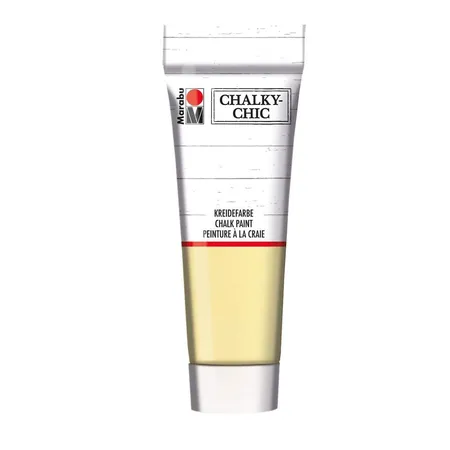 Marabu Kreidefarbe Chalky-Chic, 100 ml, zartgelb