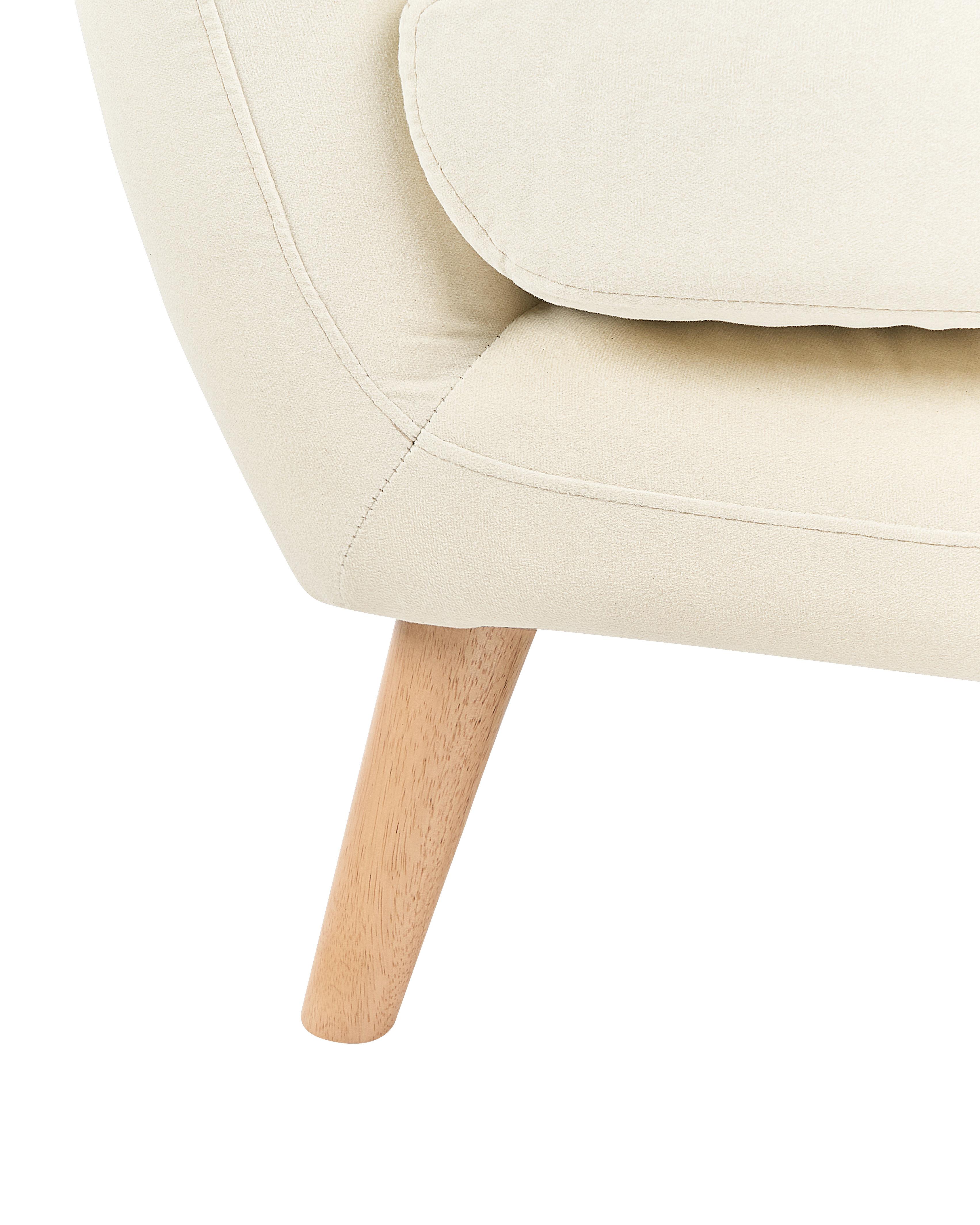 Fauteuil MOTALA Stof Lichtbeige