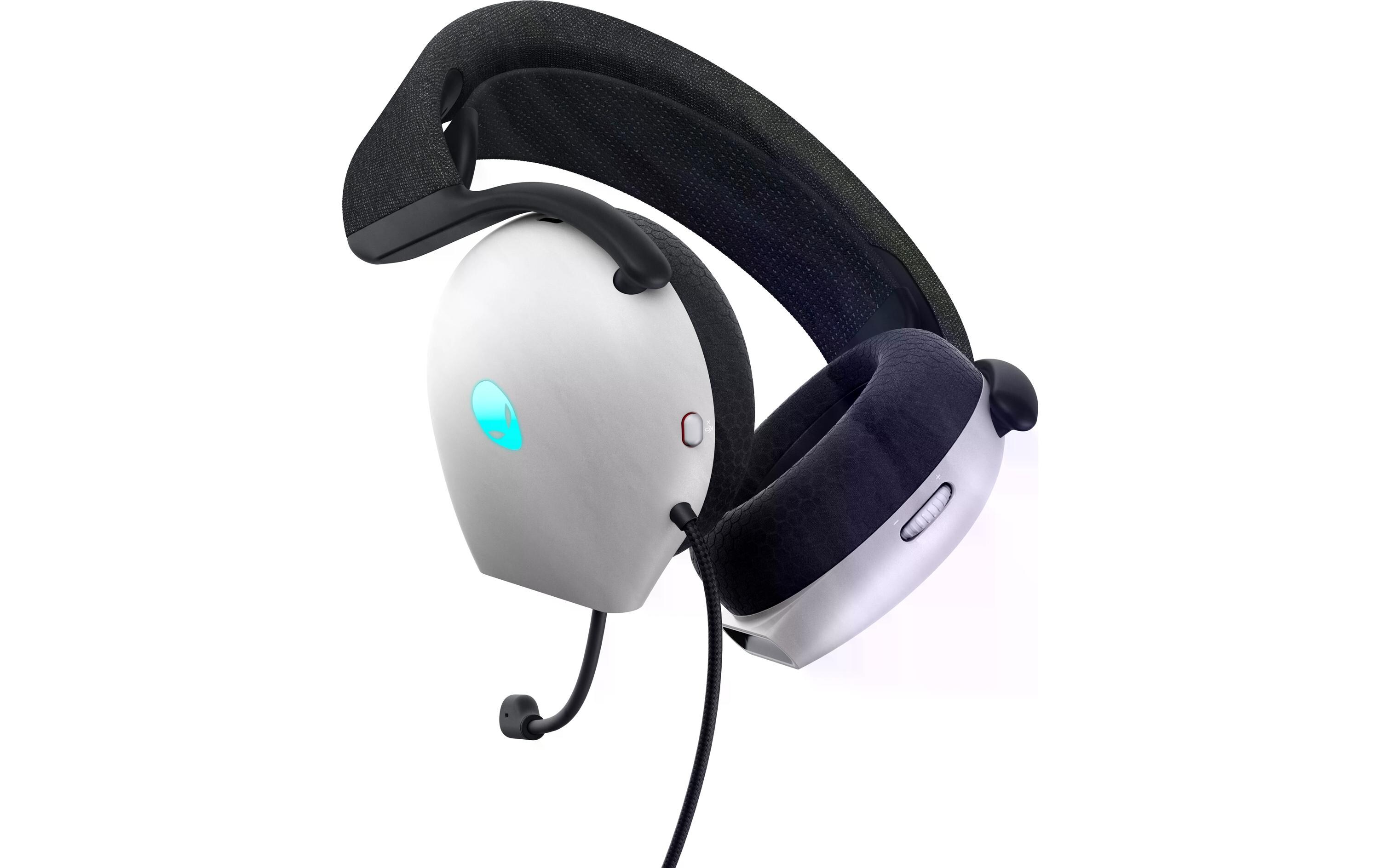 Headset Alienware AW520H-W-DEAM Schwarz/WeissKomfortables Gaming-Headset für PC und Spielkonsolen