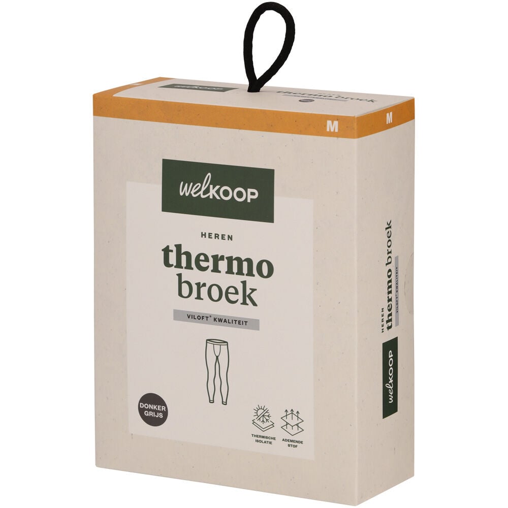 Welkoop Thermobroek - Thermolegging - Antraciet - M
