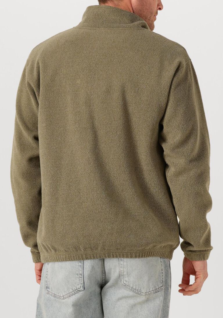 olijf forét trui elm half zip sweatshirt