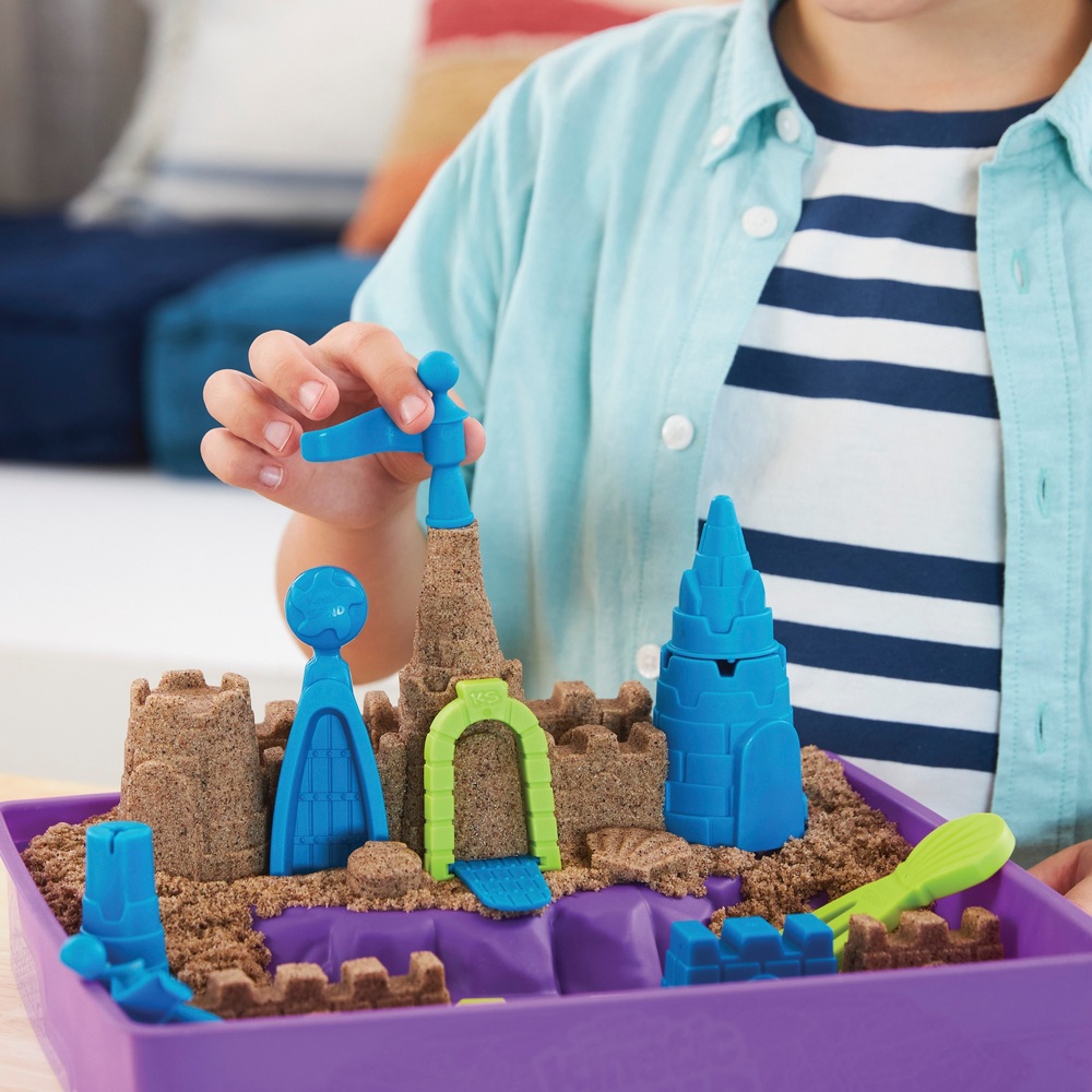 Kinetic Sand Deluxe Strandburg-Spielset