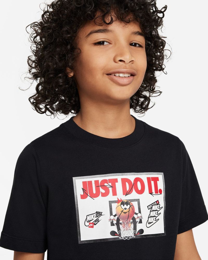 T-shirt Nike Sportswear Noir pour enfant