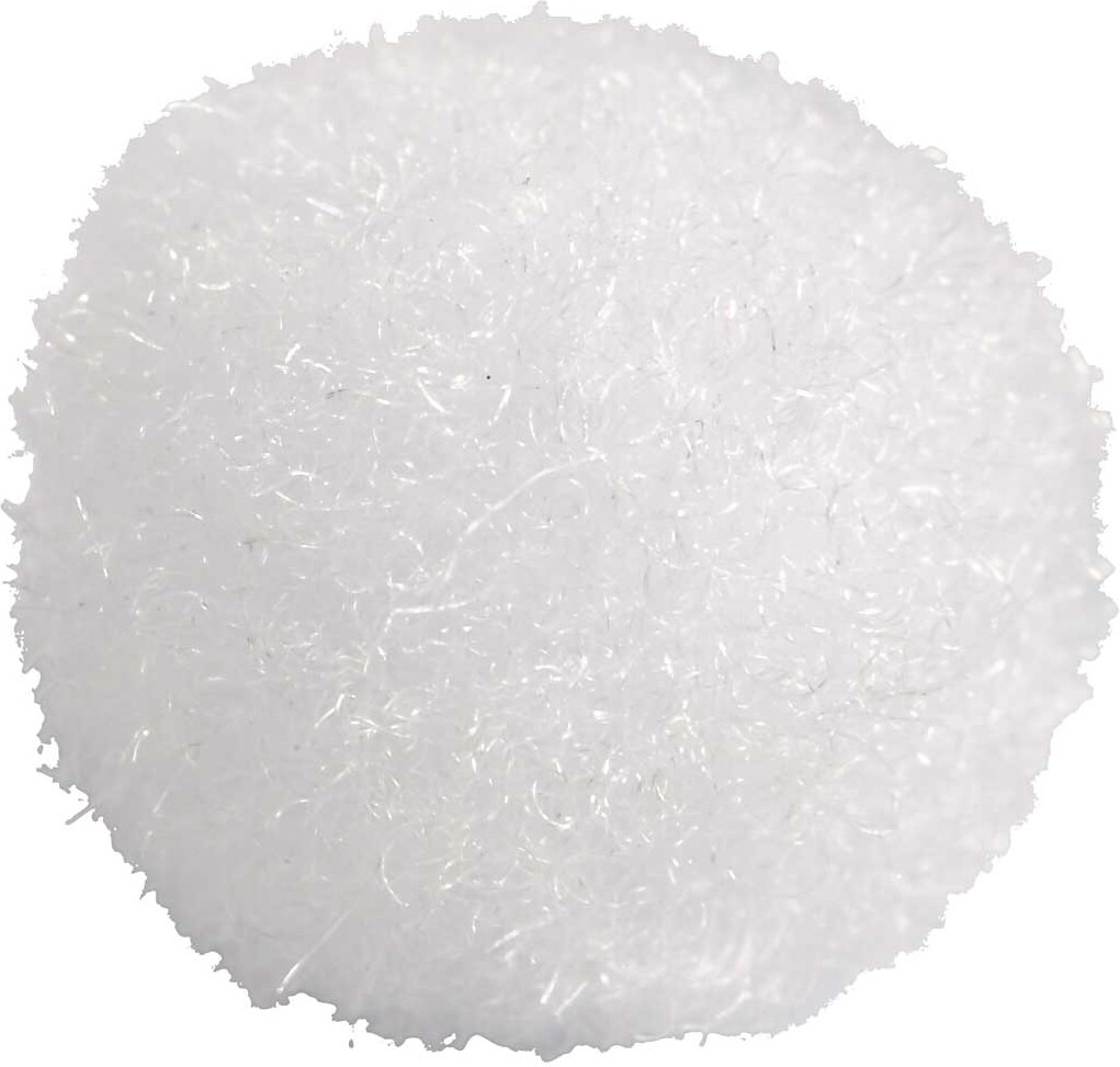 Pomponer - Ø 10 MM - Hvid - 450 Stk