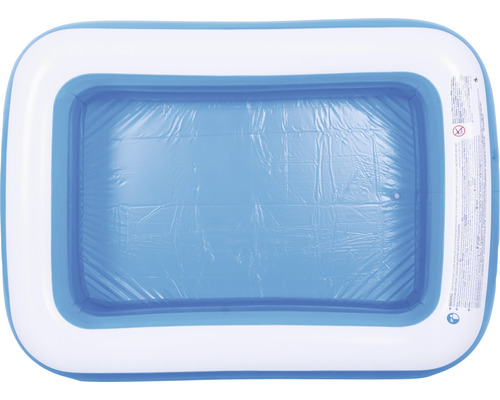 Opzetzwembad Fast-Set-Pool Familypool PVC rechthoekig 197x143x49 cm zonder accessoires blauw/wit