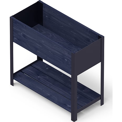 Pindstrup Modern højbed 78x36 cm - sort