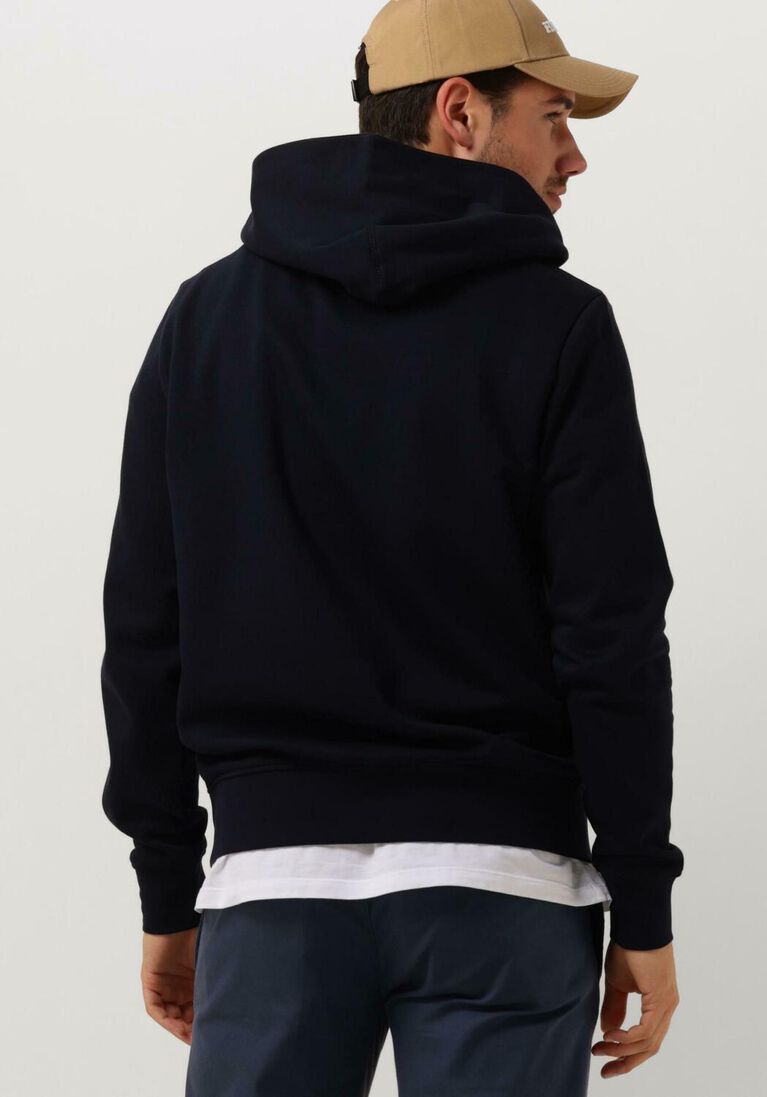 TOMMY HILFIGER donkerblauwe tommy hilfiger trui flag logo hoody