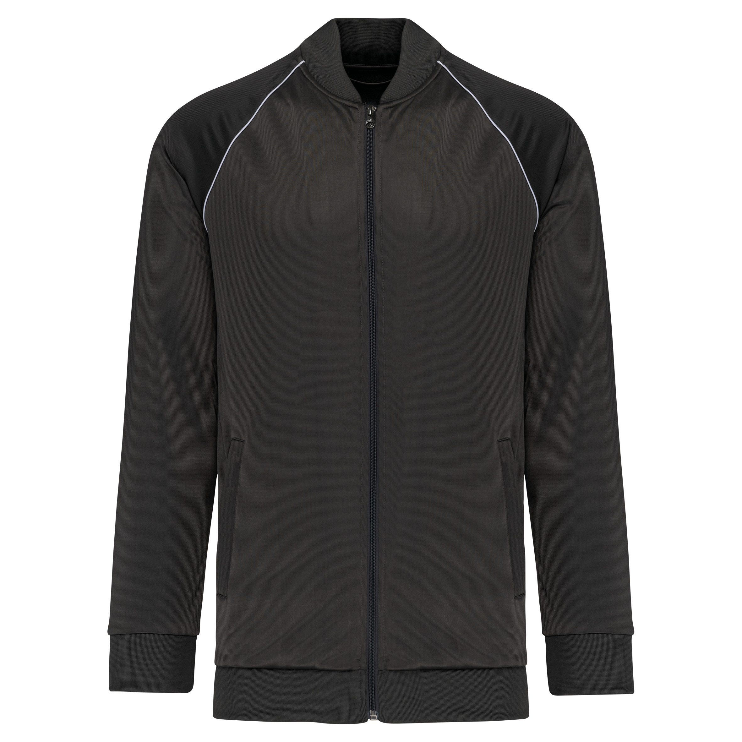 PROACT PA384 - Veste de survêtement zippée avec liseré unisexe