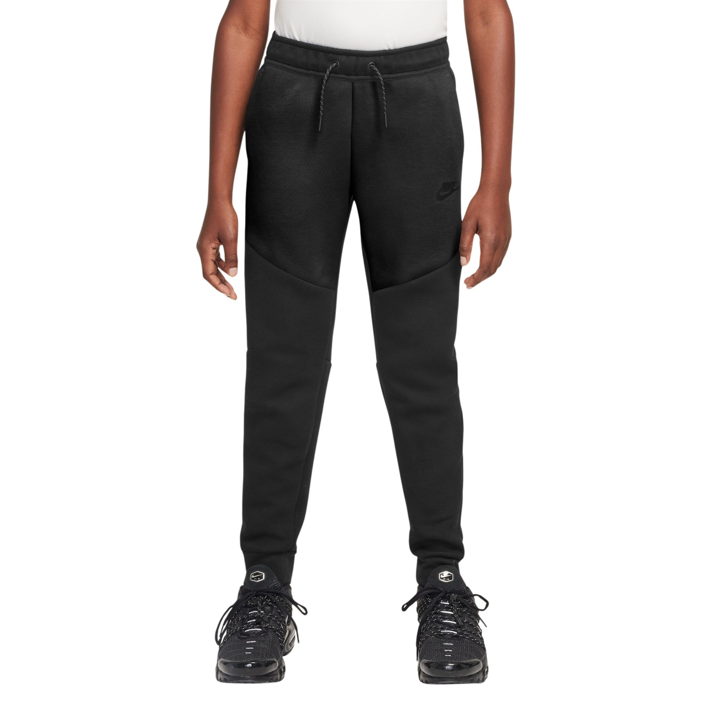 Nike Tech Fleece Sportswear Joggingbroek Kids Zwart Donkergrijs