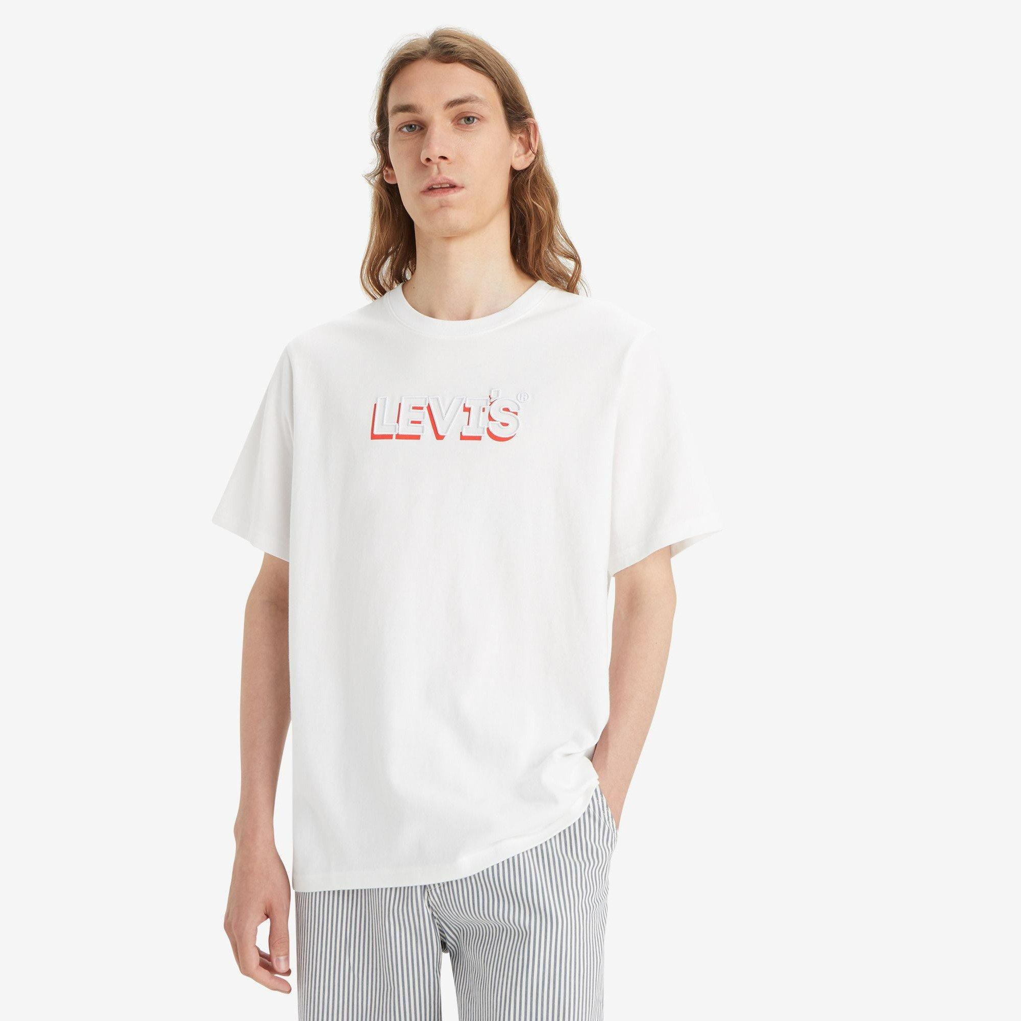 Levis Emblem Headline T Shirt