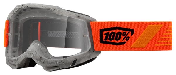 Masque 100% Accuri 2 Schrute Gris Orange / Verres Transparent