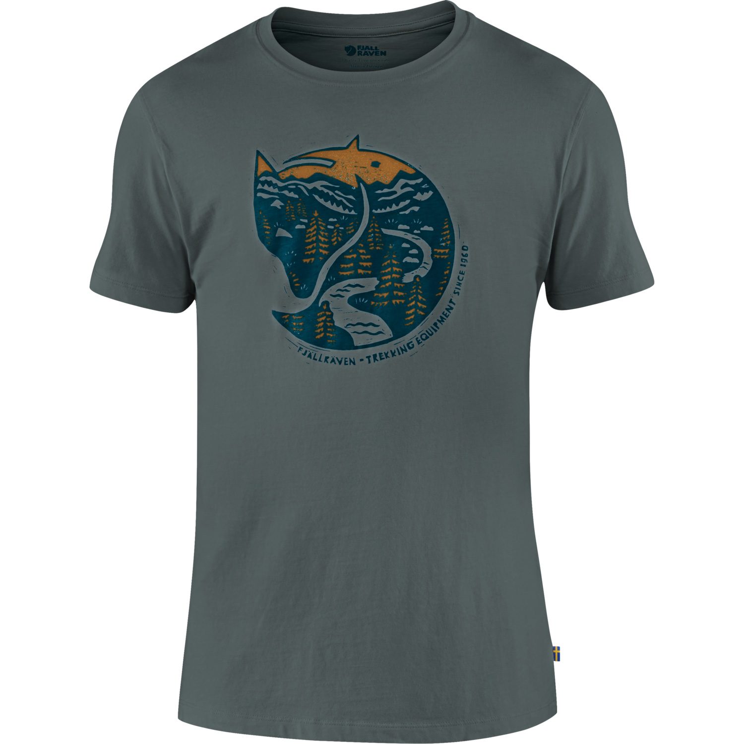 Fjällräven Arctic Fox T-Shirt Herren dusk