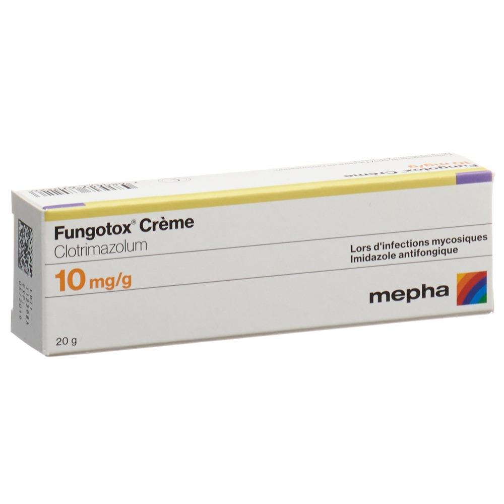 FUNGOTOX Creme 10 mg/g Tb 20 g<br>20 g, Tube, Creme