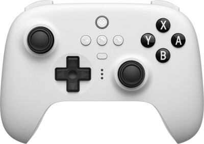 8Bitdo - Ultimate Trådløs Controller Inkl. Ladestation - Bluetooth - Hvid