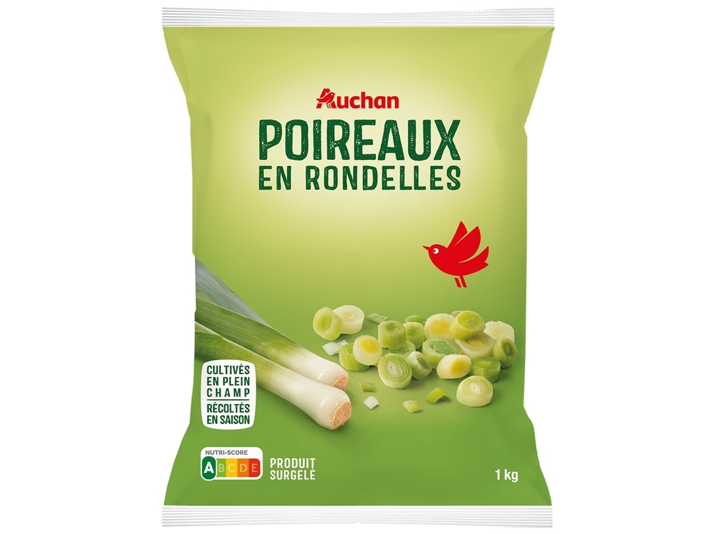 ALHO FRANCÊS AUCHAN ÀS RODELAS 1KG