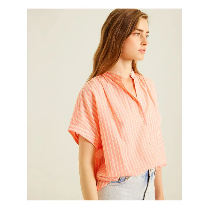 Sacrécoeur Blouse Louison Rayures | Rose