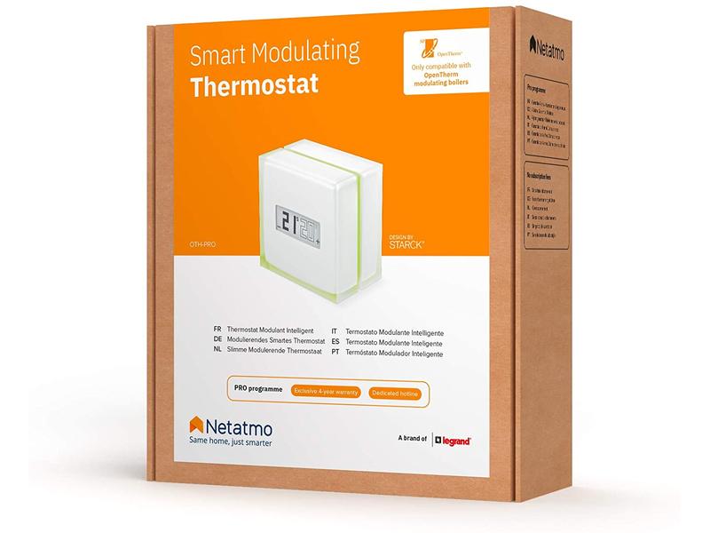 Netatmo Comfort Modulierendes Smartes Thermostat Netatmo Modulierendes Smartes Thermostat für OpenTherm Boiler