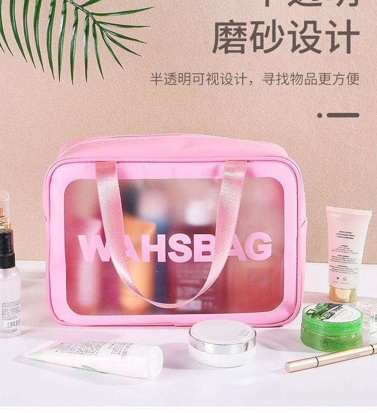 Evorest Bags - Belettering doorschijnende PVC toilettas