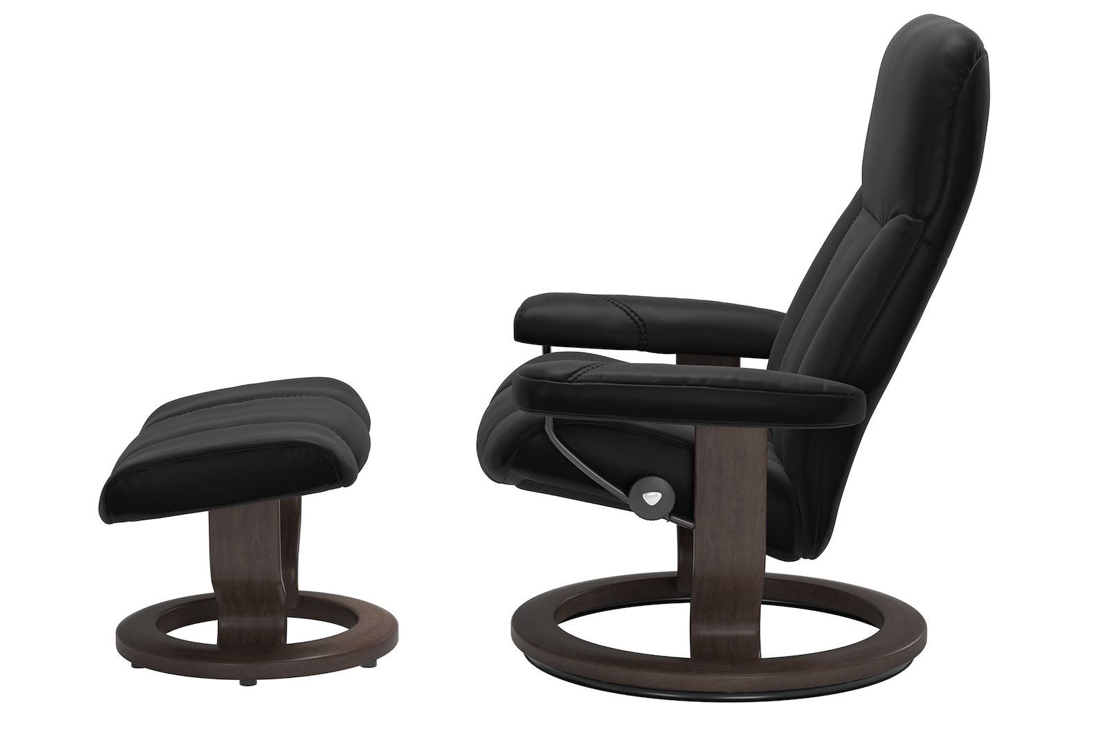 Consul krakk i hud Batick Black - Classic - Wenge beiset