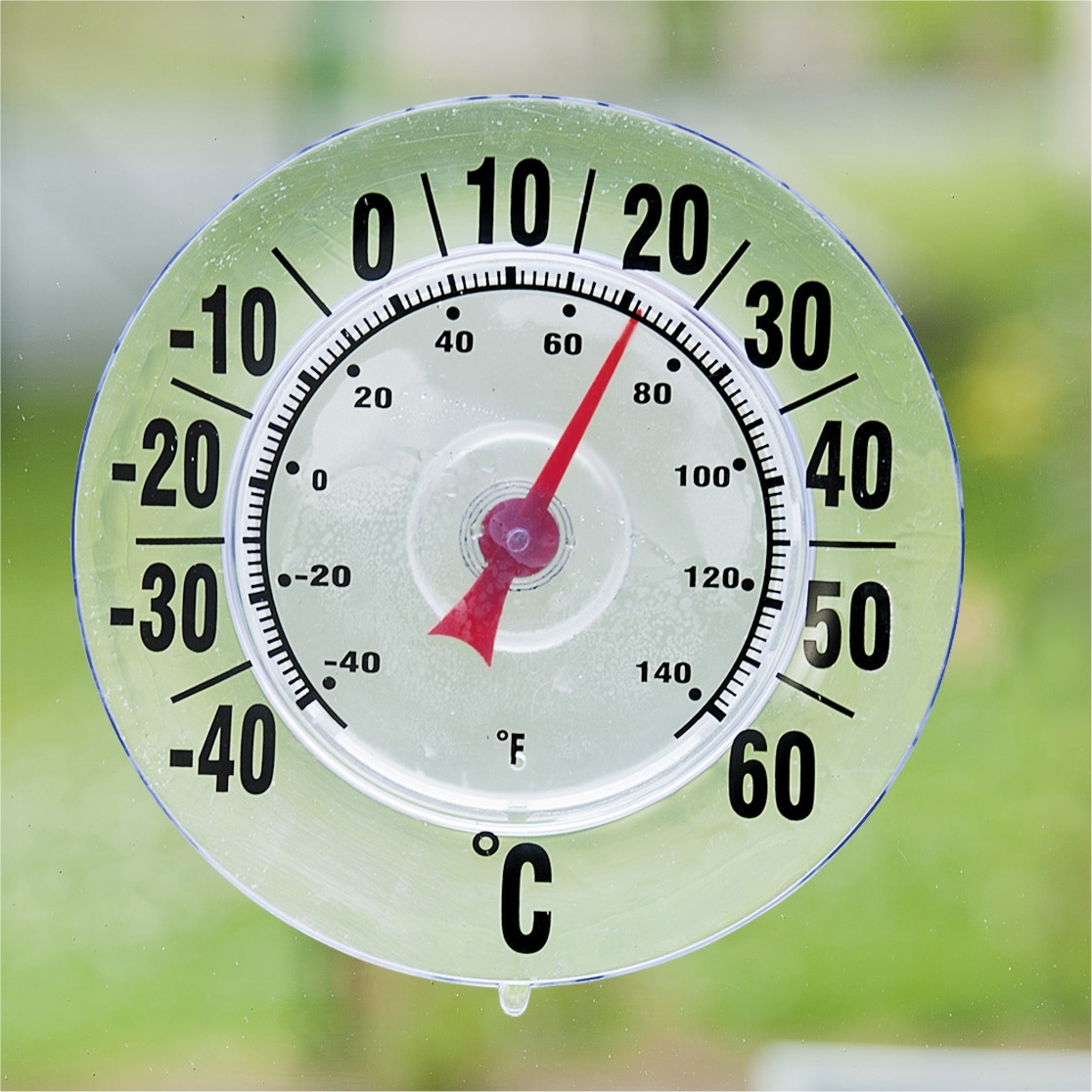 Thermomètre extérieur géant