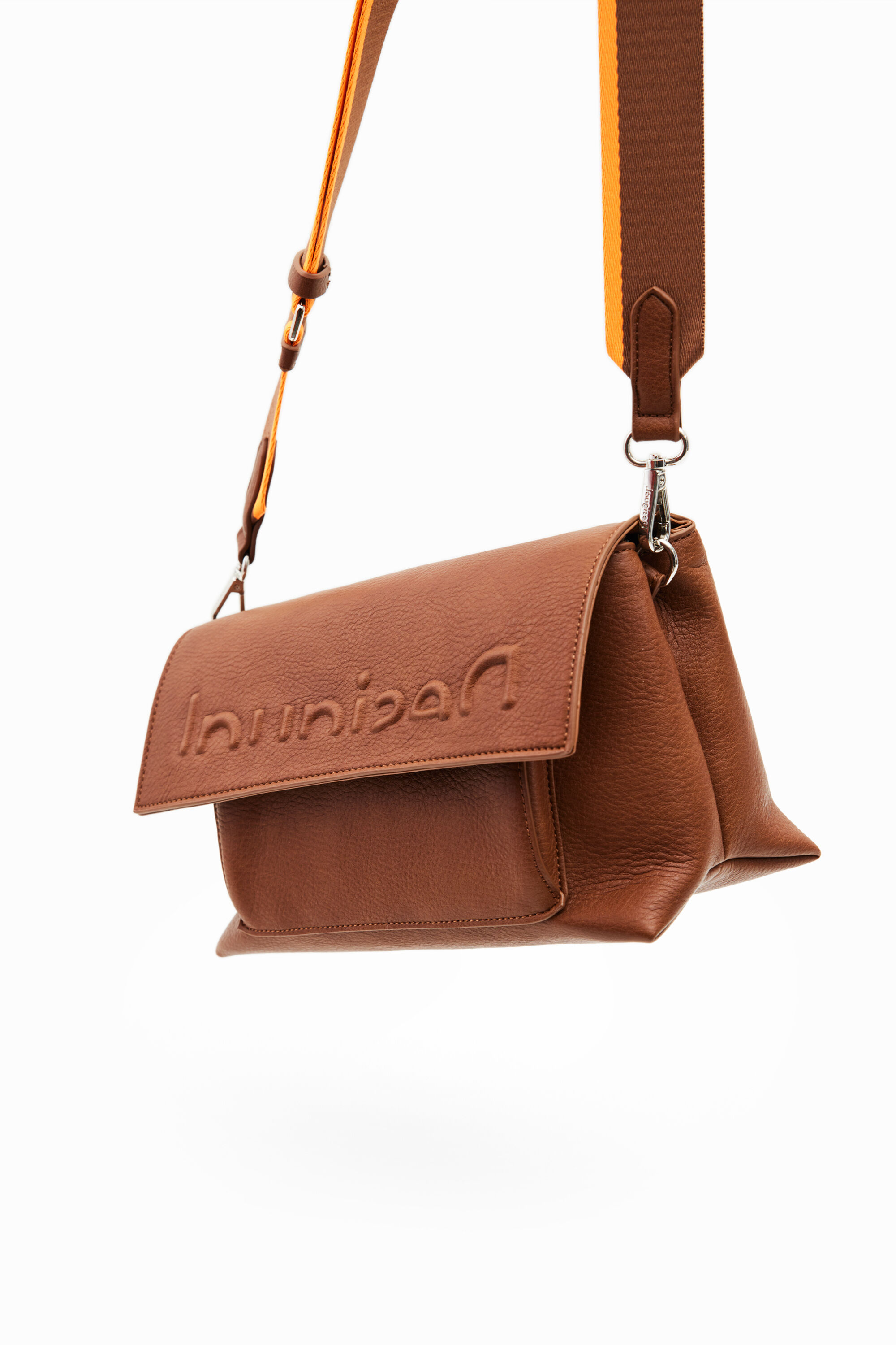 Sac à bandoulière moyen demi-logo