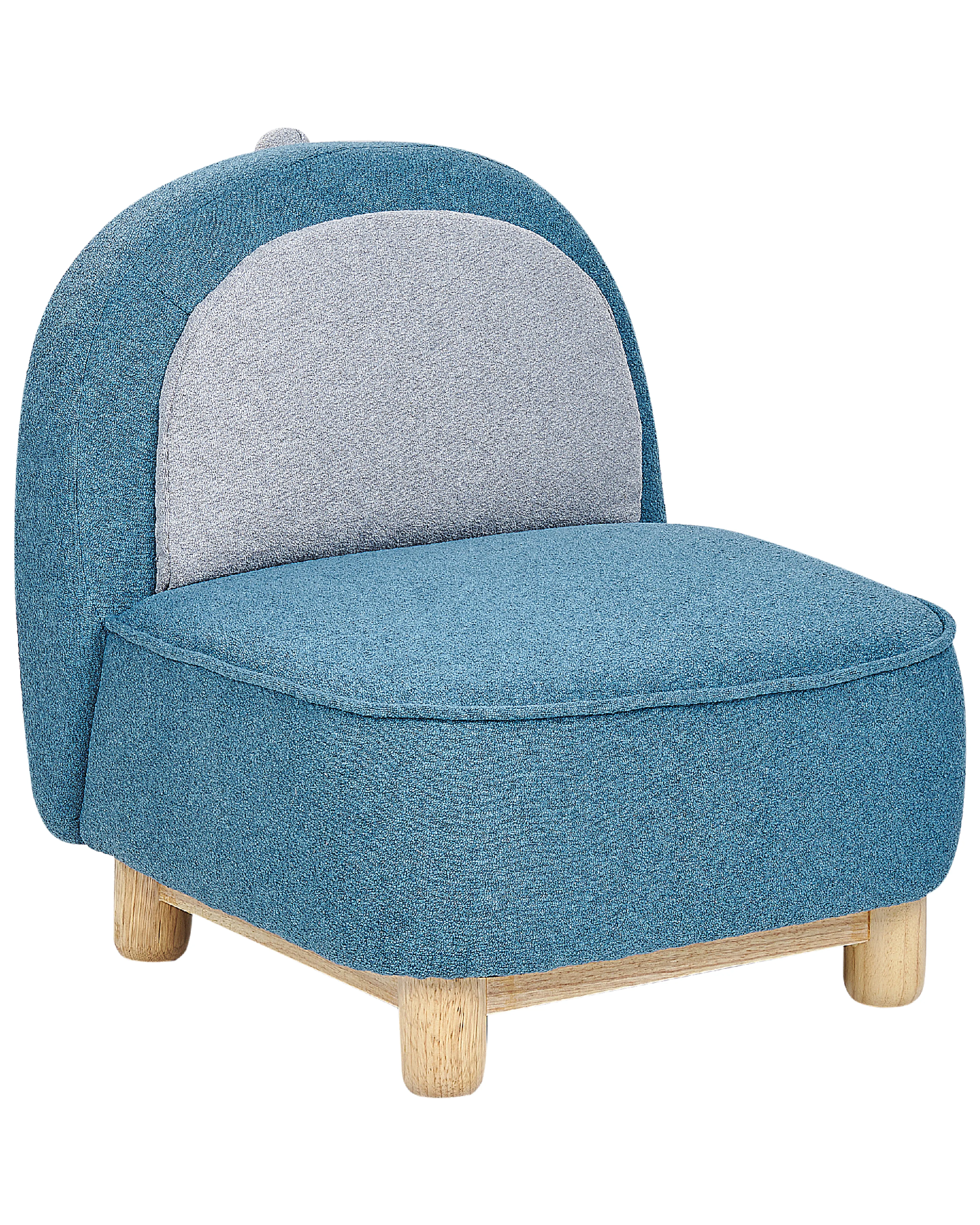 Kinderfauteuil Dinosaurus FABORG Stof Blauw