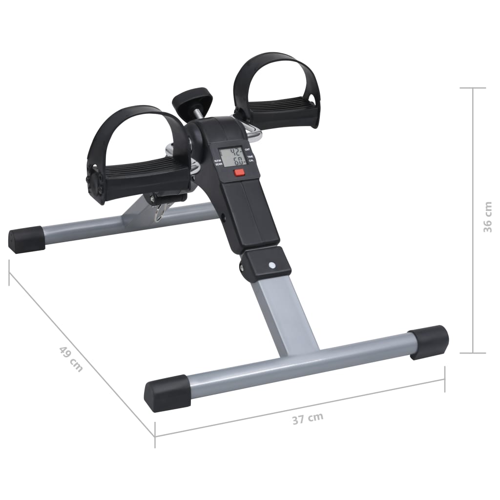 Exercício de pedal preto Vidaxl