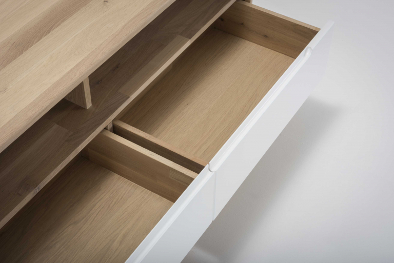 Gazzda Ena dressoir tv-meubel drie 135x42 naturel