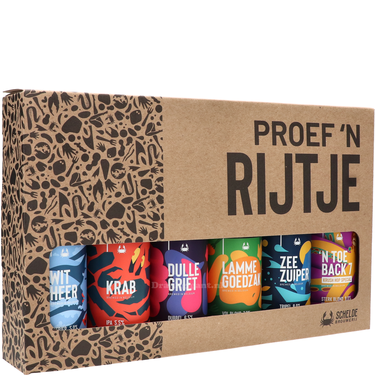 Scheldebrouwerij Proef n rijtje Biercadeau 198 cl