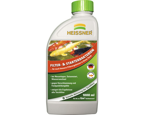 Filterbacteriën, starterbacteriën HEISSNER filter en starterbacteriën 1 l
