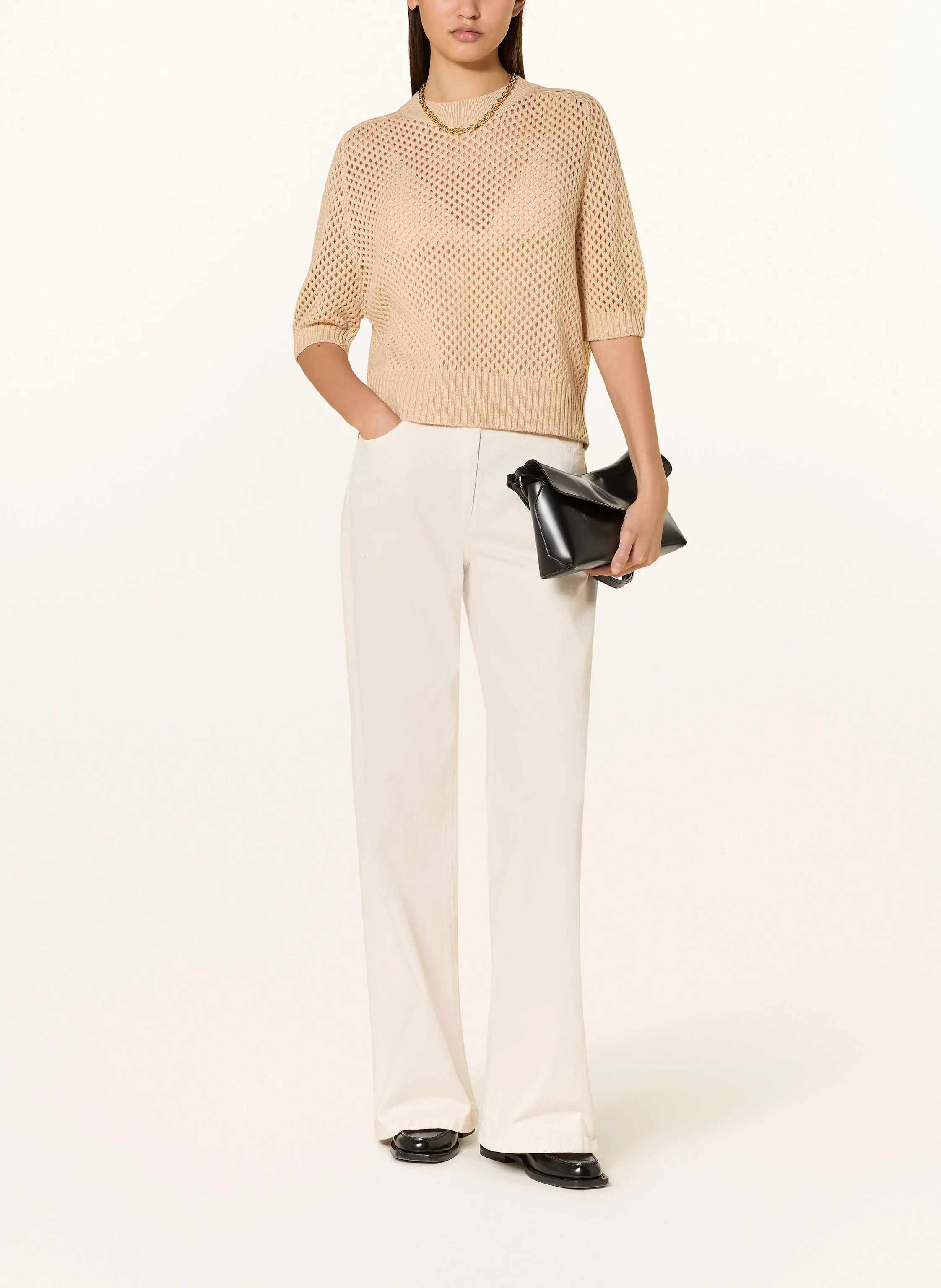 ALLUDE Strickshirt mit Cashmere