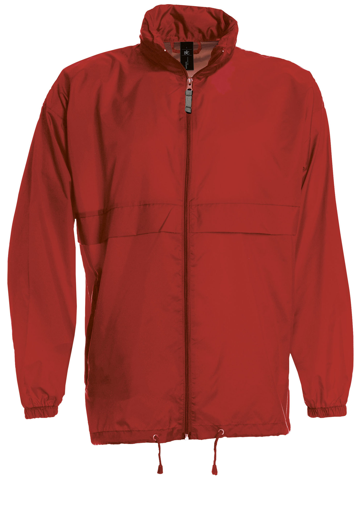 B&C Collection BA601 - Veste Coupe-Vent Pliable avec Capuche Intégrée