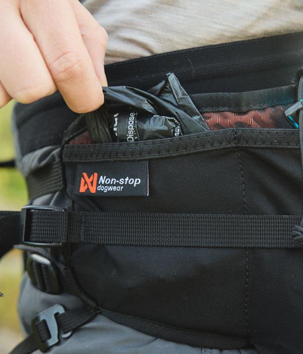 Non-stop dogwear Bauch-Laufgurt Trail light