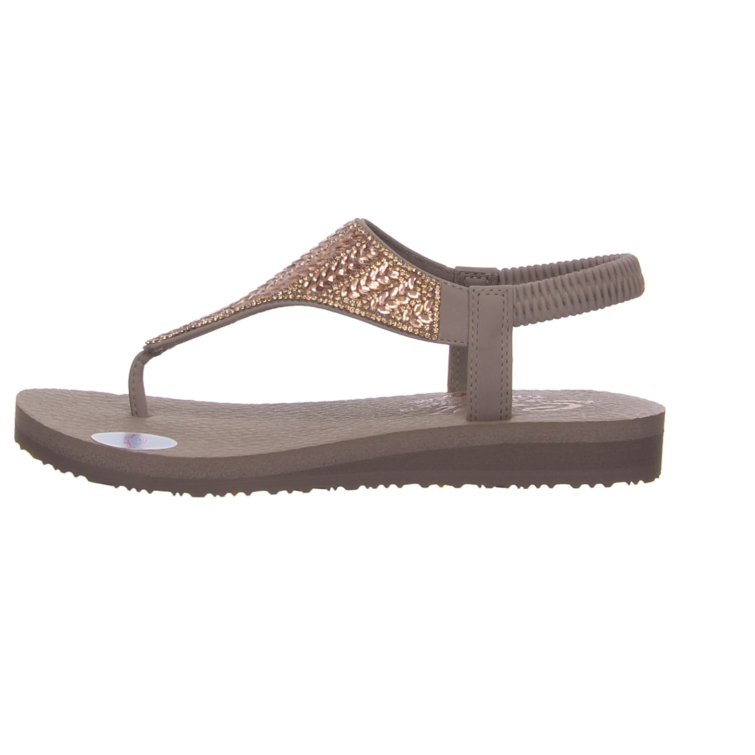 Skechers Sandale taupe grau