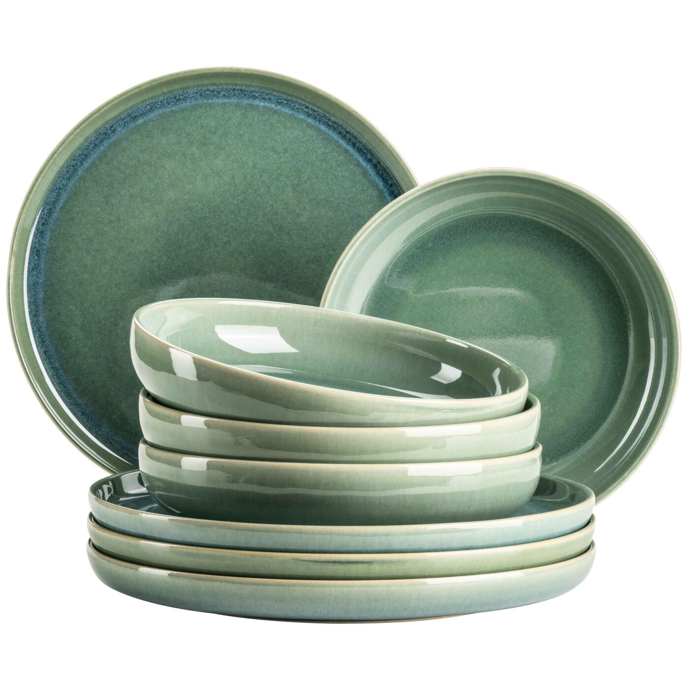 Angela BrudererTeller-Set Beach «Eliano uno» 8-teilig