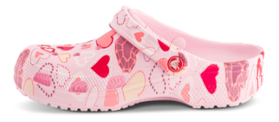 Crocs Classic Valentines Day Clog Rosa 209682