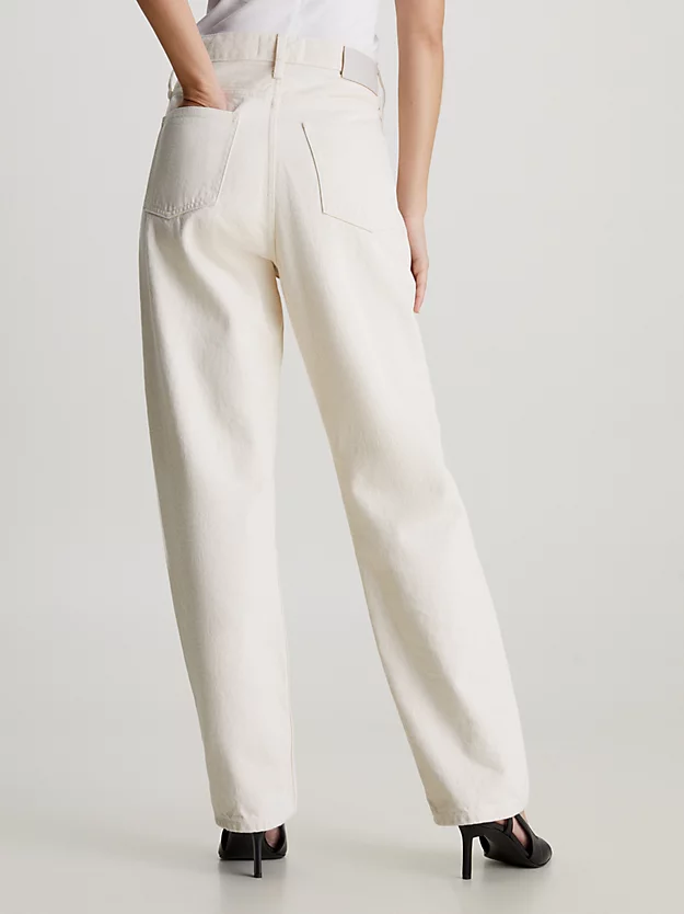 Calça jeans slim de cintura alta